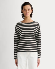 The Mariner Tee | Black / Bone