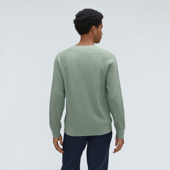 The Waffle Long-Sleeve Crew Tee | Lily Pad