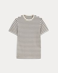 The Essential Organic Crew | Bone / Black