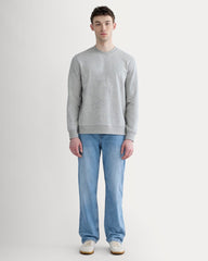 The Off-Duty Terry Crew | Heathered Grey