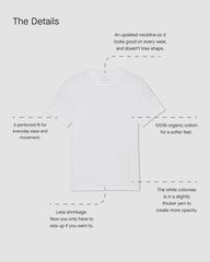 The Essential Organic Crew | White