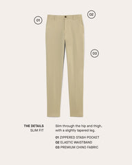 The Transit Chino | Olive | Slim