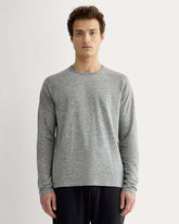 The Rec Long-Sleeve Crew | Heathered Grey