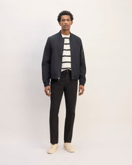 The Relaxed Taper Air Chino | Black