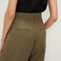 The Linen Way-High® Drape Pant | Kalamata