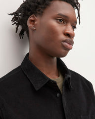 The Relaxed Corduroy Shirt | Black