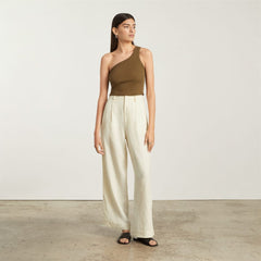 The Linen Way-High® Drape Pant | Canvas