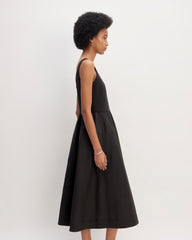 The Supima® Jersey Riviera Dress | Black