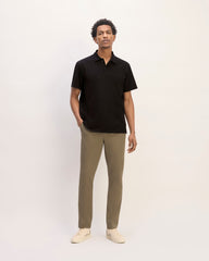 The Premium Weight Short-Sleeve Polo | Black