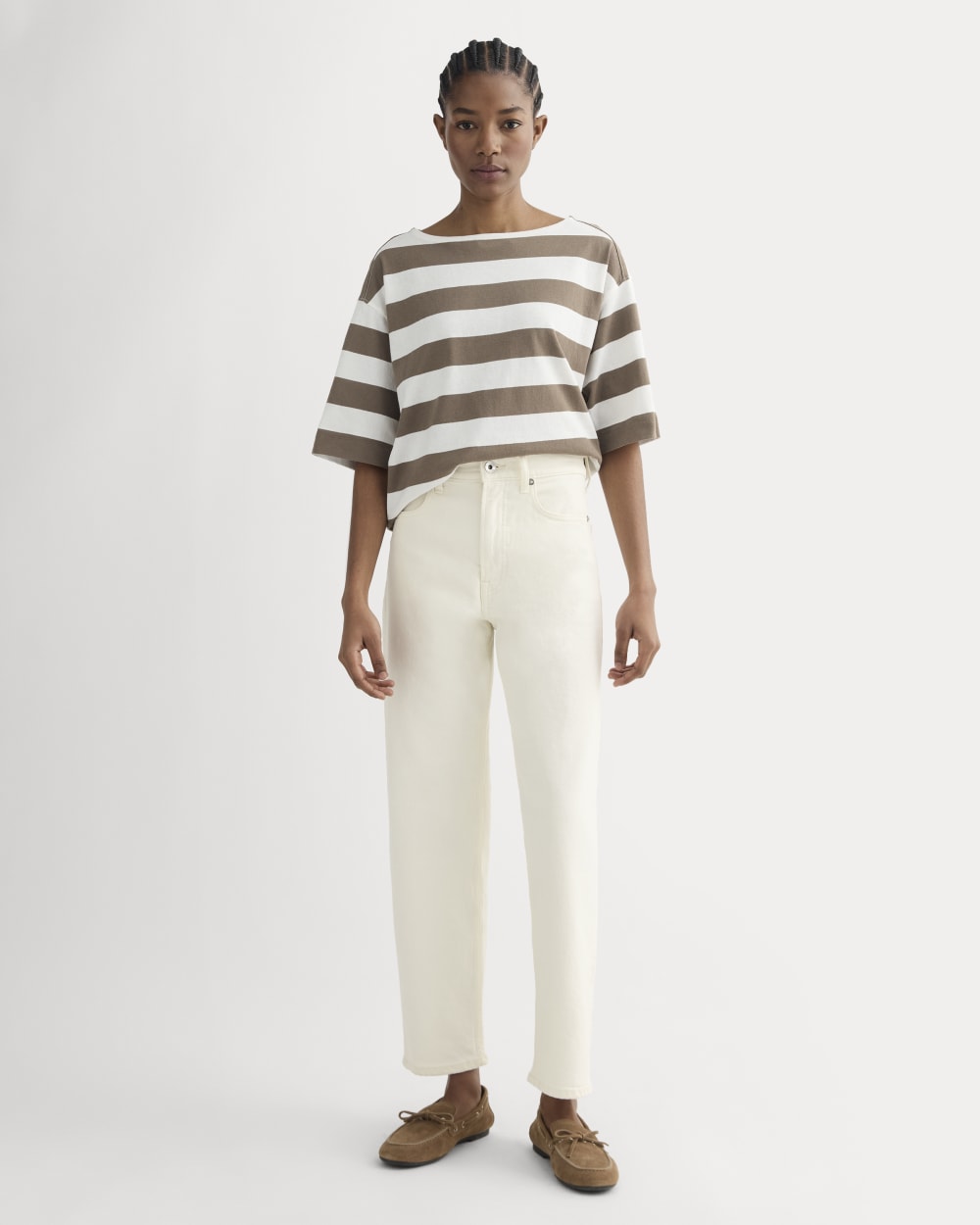 The Way-High® Jean 2.0 | Calico Ecru | 29.5” Inseam