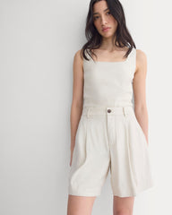 Tailored A-Line Short | Birch