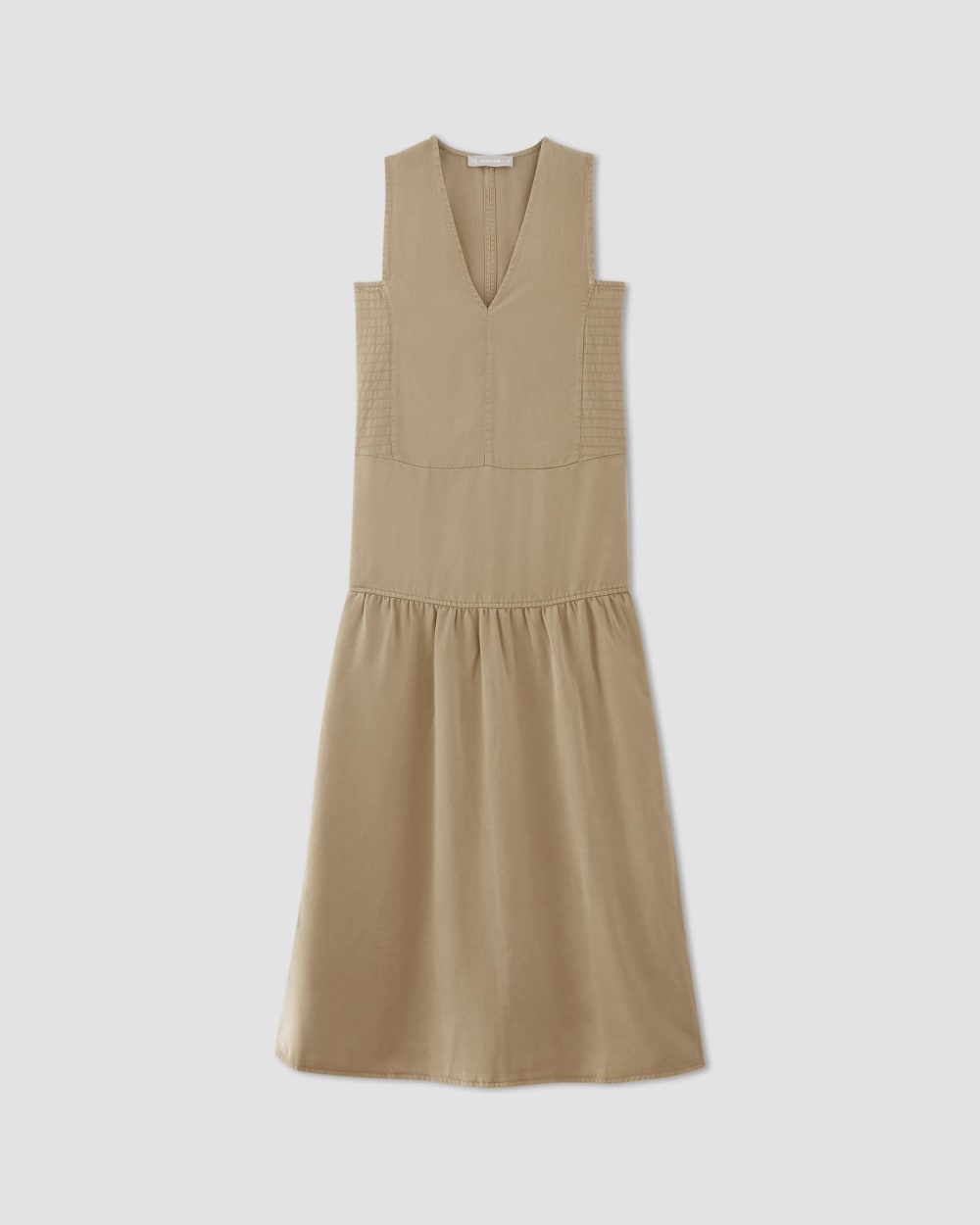 The TENCEL™ V-Neck Dress | Cornstalk
