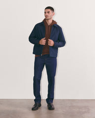 The Waffle-Knit Hoodie | Dark Mahogany