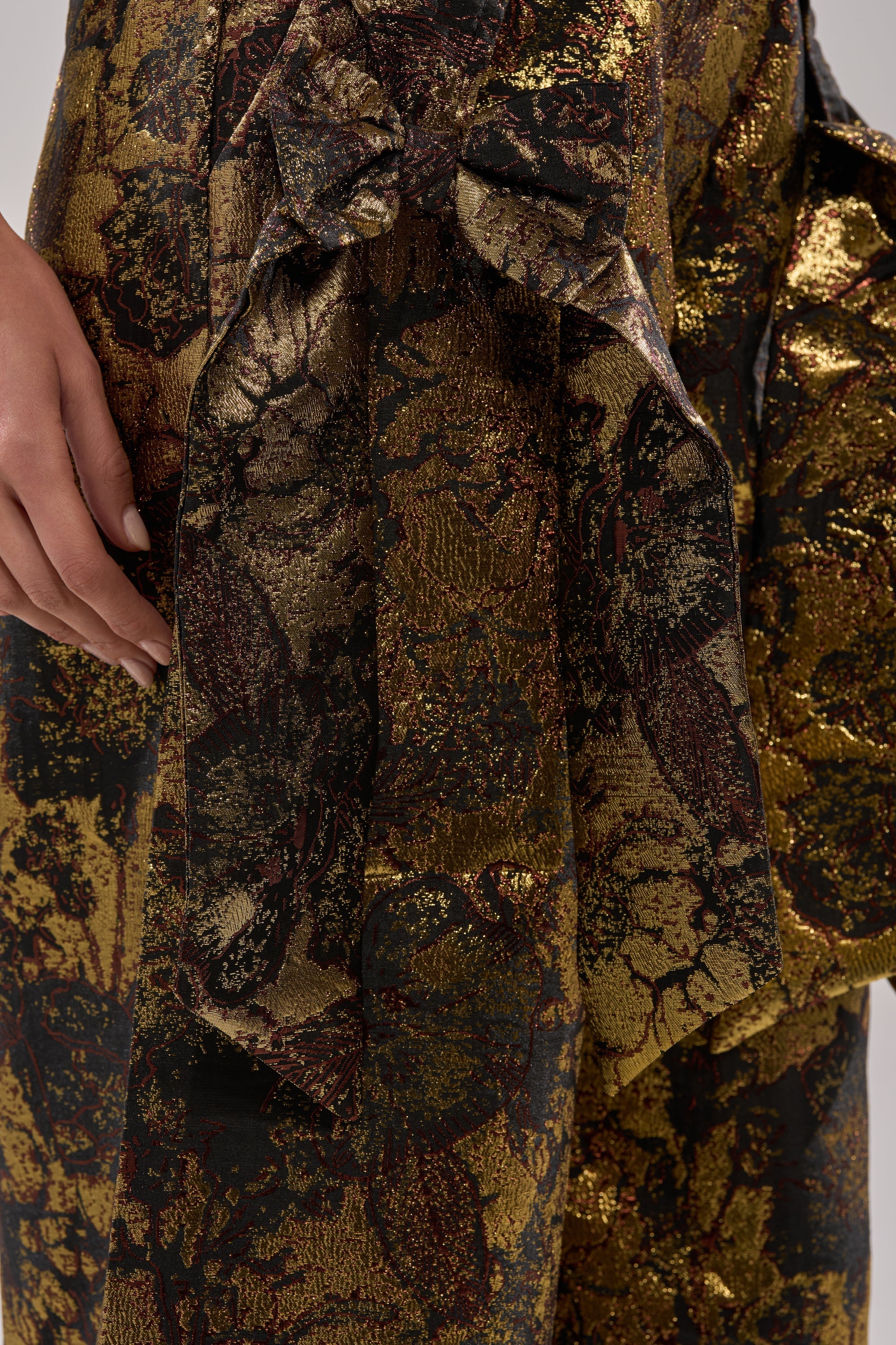 LOTUS BROCADE CORSET