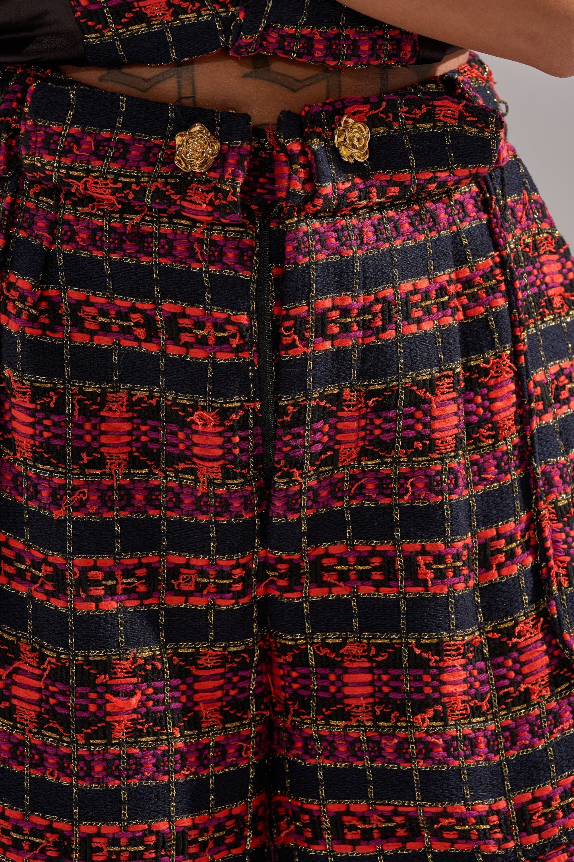 ONLY THINK ABOUT YOU TROUSER IN TWEED