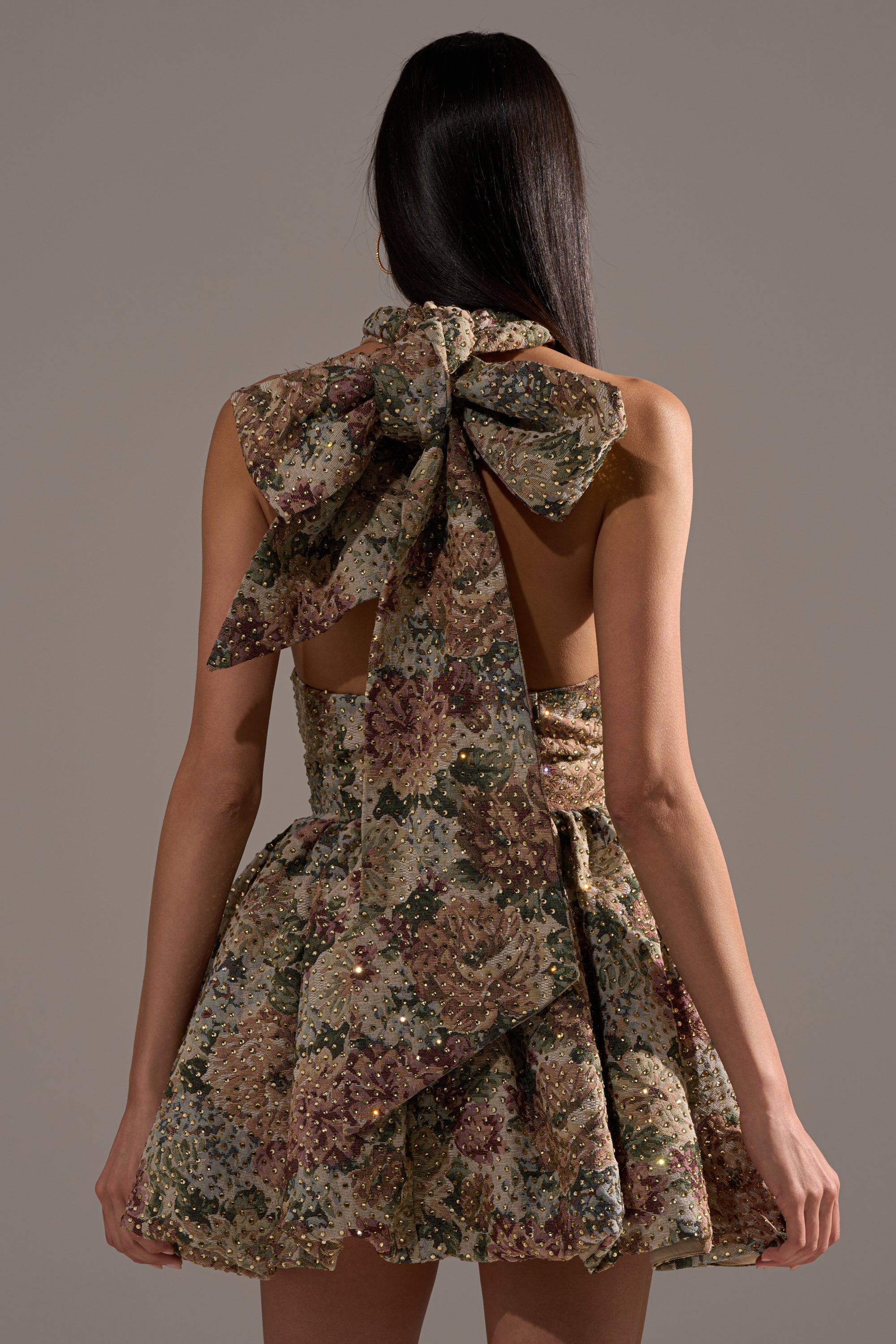 GUESS WHO FLORAL MINI DRESS