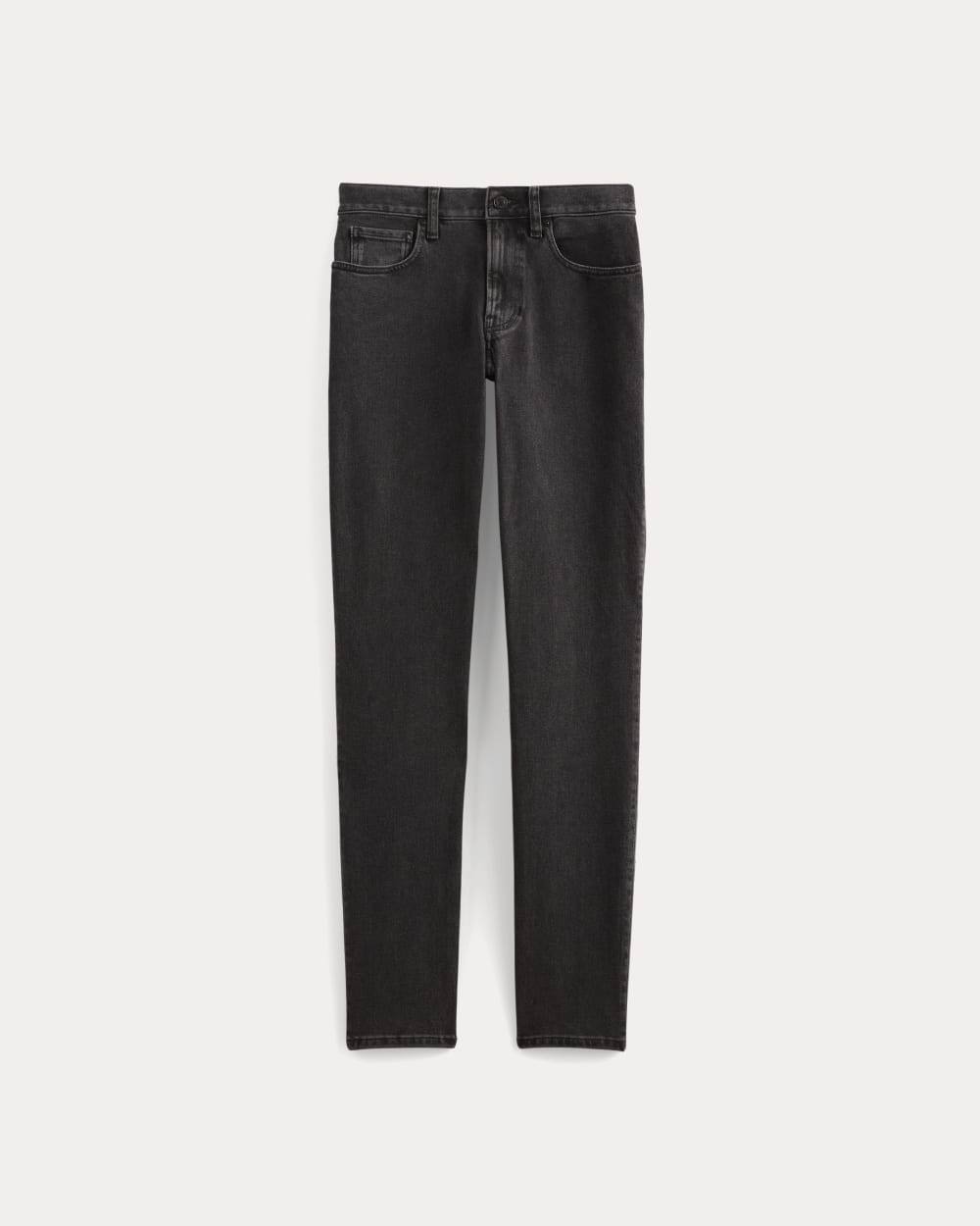 The Athletic 4-Way Stretch Organic Jean | Uniform | Washed Black
