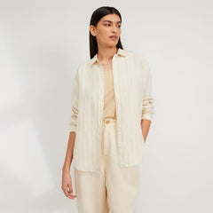 The Must-Have Shirt in Linen | Brazilian Sand / Canvas Tan