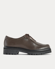 Leather Lug Chukka | Deep Brown