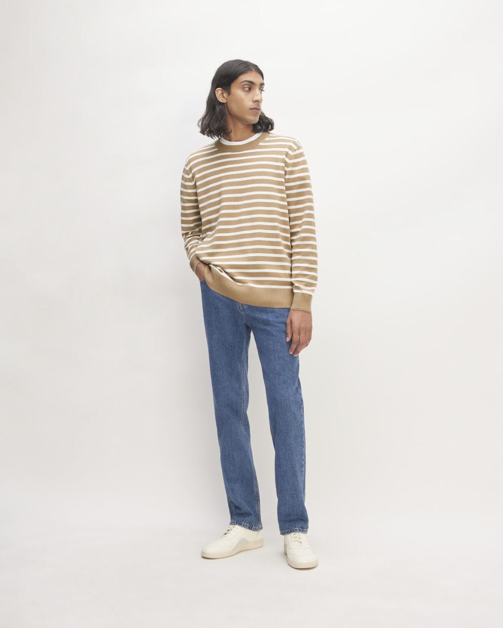 The No-Sweat Sweater | Uniform | Tiger's Eye / Bone