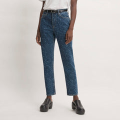 The '90s Cheeky® Jean | Dark Painterly Strokes | 28.5" Inseam