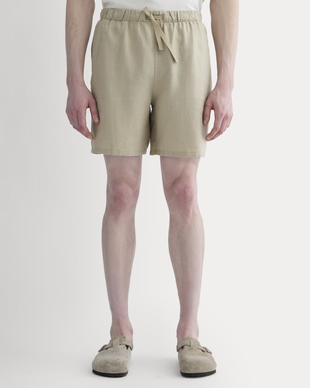 The Linen Easy Short | Trench Coat Khaki