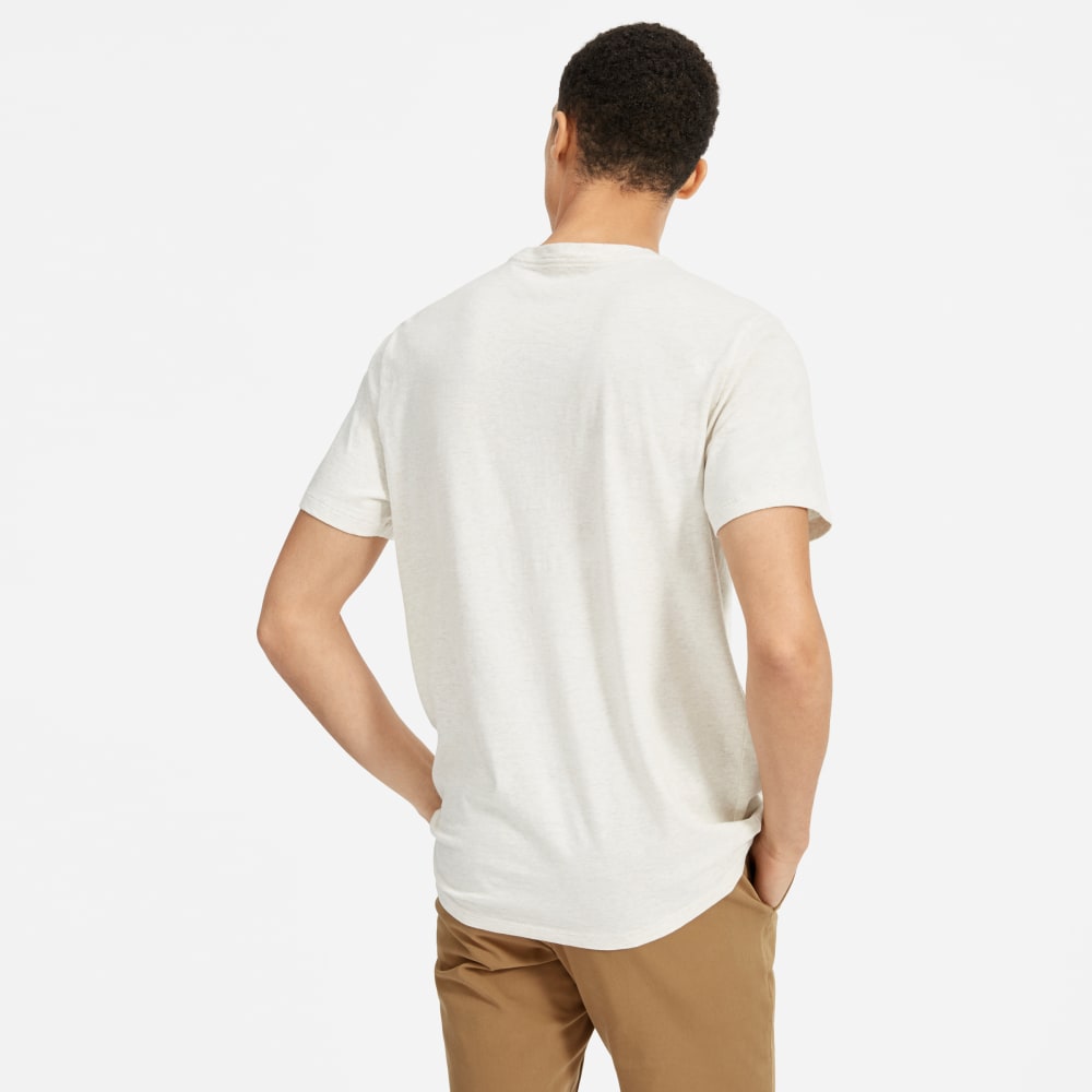 The Organic Cotton Crew | Heather Oatmeal
