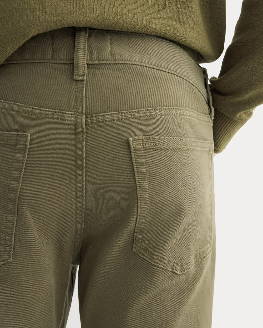 The Stretch Twill 5-Pocket Pant | Beech