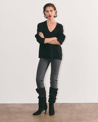 The Original Cheeky® Jean | Washed Charcoal | 28.5" Inseam
