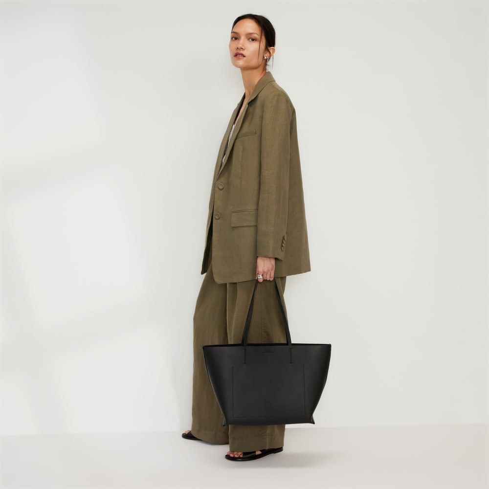 The Oversized Blazer in Linen | Kalamata