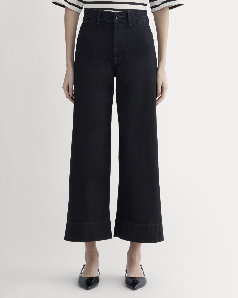 The Mariner Cropped Jean | Black
