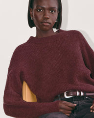 The Cocoon Crew in Alpaca | Burgundy