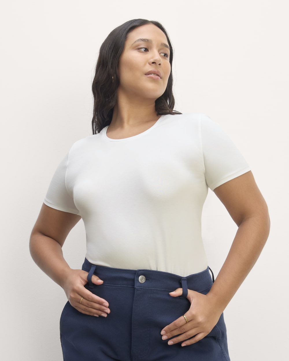 The Form Tee | White
