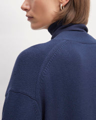 The Organic Cotton Cardigan | Navy