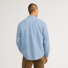 The Relaxed Organic Chambray Shirt  | Mid ReChambray