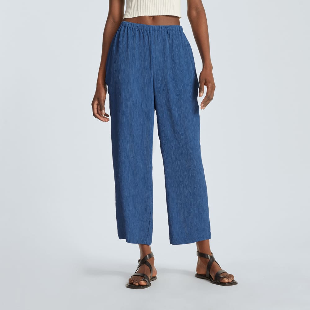 The Naia™ Ripple Pant | Deep Blue