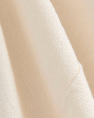 Strapless Dress in Stretch Linen | Bone