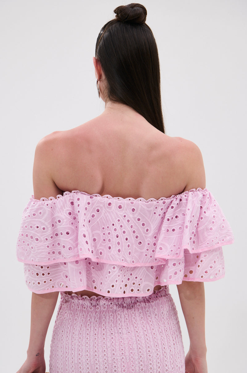 LOLLI EYELET BLOUSE