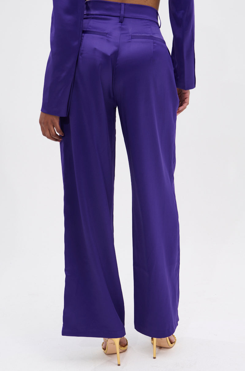 SAY YOU LOVE ME SATIN TROUSER