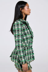 GEORGIA TWEED BLAZER