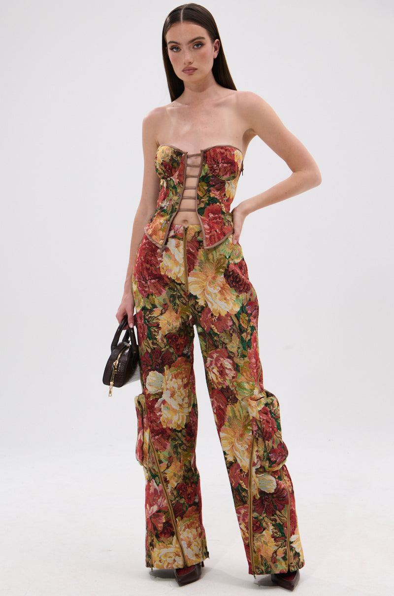 LILY BROCADE CORSET
