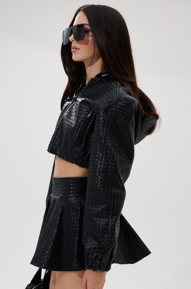 KYLIE HOODED BOMBER