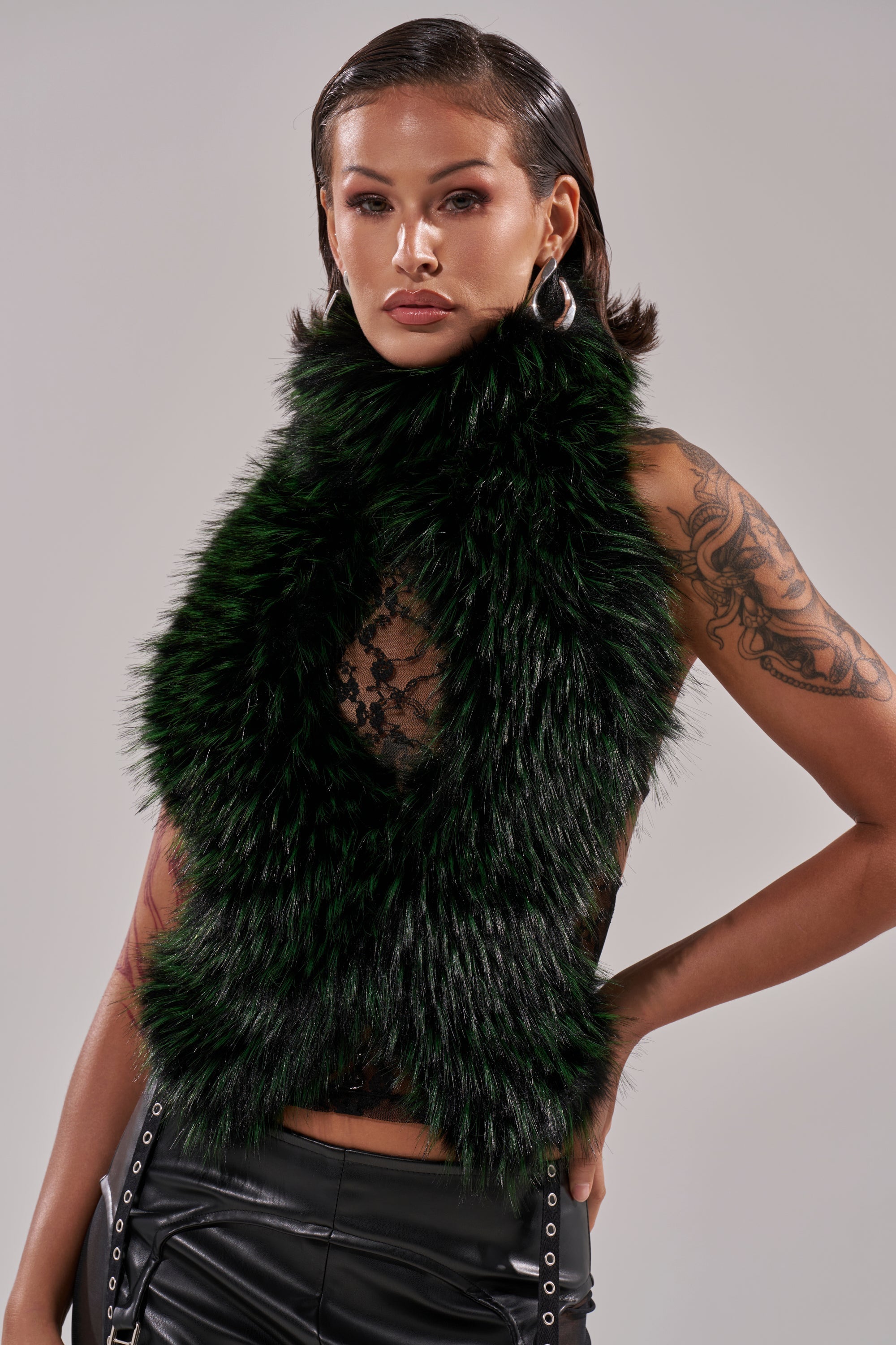 FEEL ME BABY FUR BLOUSE