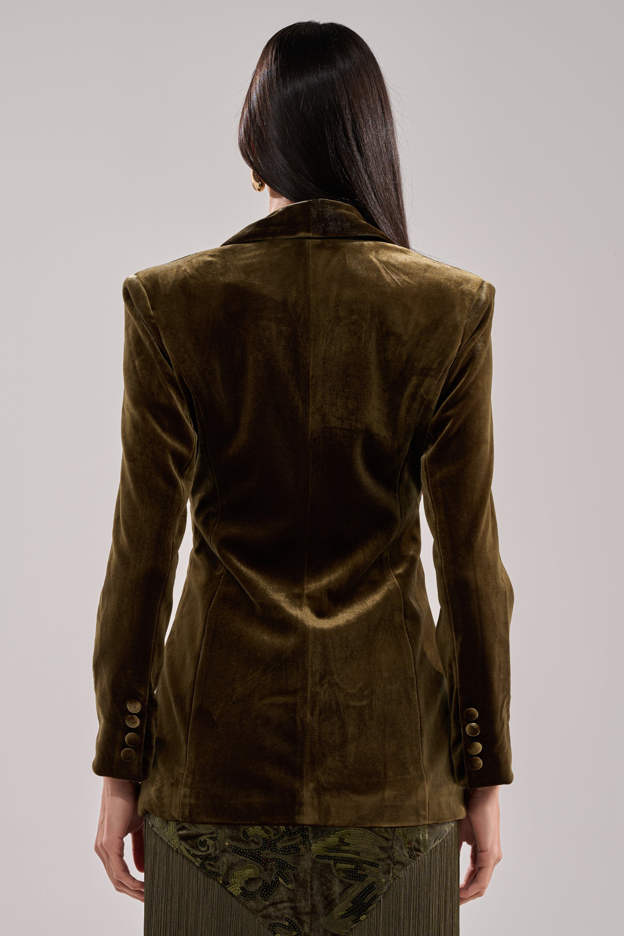 DIRTY MARTINI VELVET BLAZER