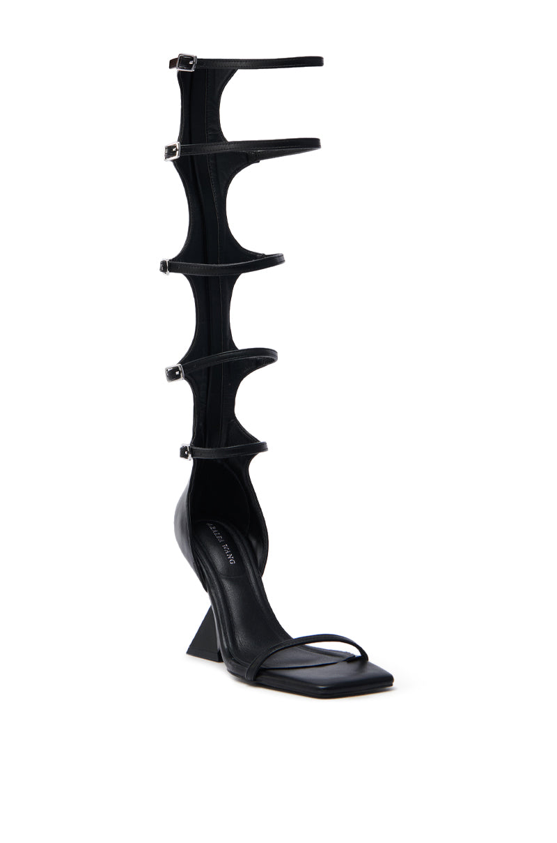 AZALEA WANG TAITEN BLACK SANDAL