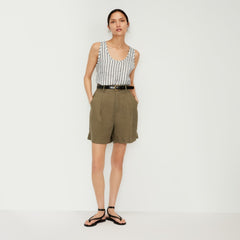 The Linen Way-High® Drape Short | Kalamata