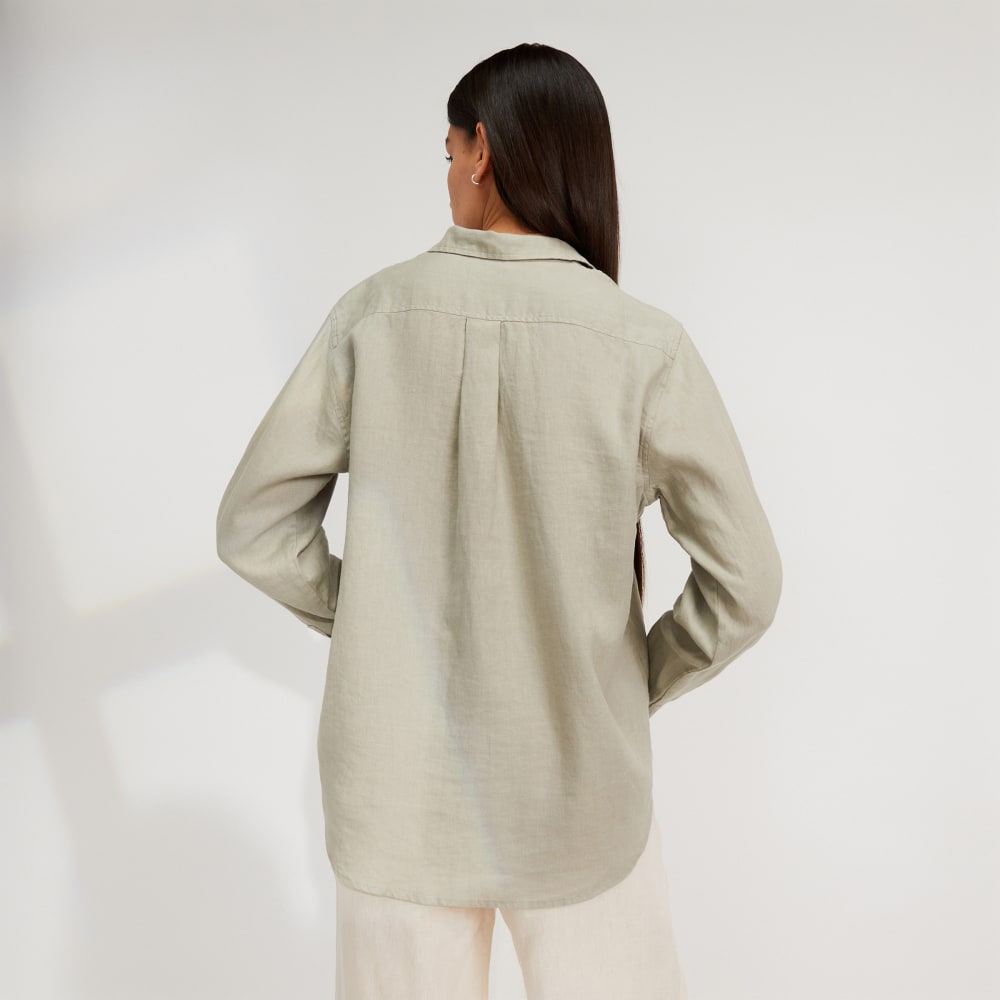 The Must-Have Shirt in Linen | Seagrass