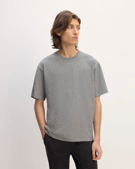 The Premium-Weight Relaxed Crew | Uniform | Heathered Mid-Grey