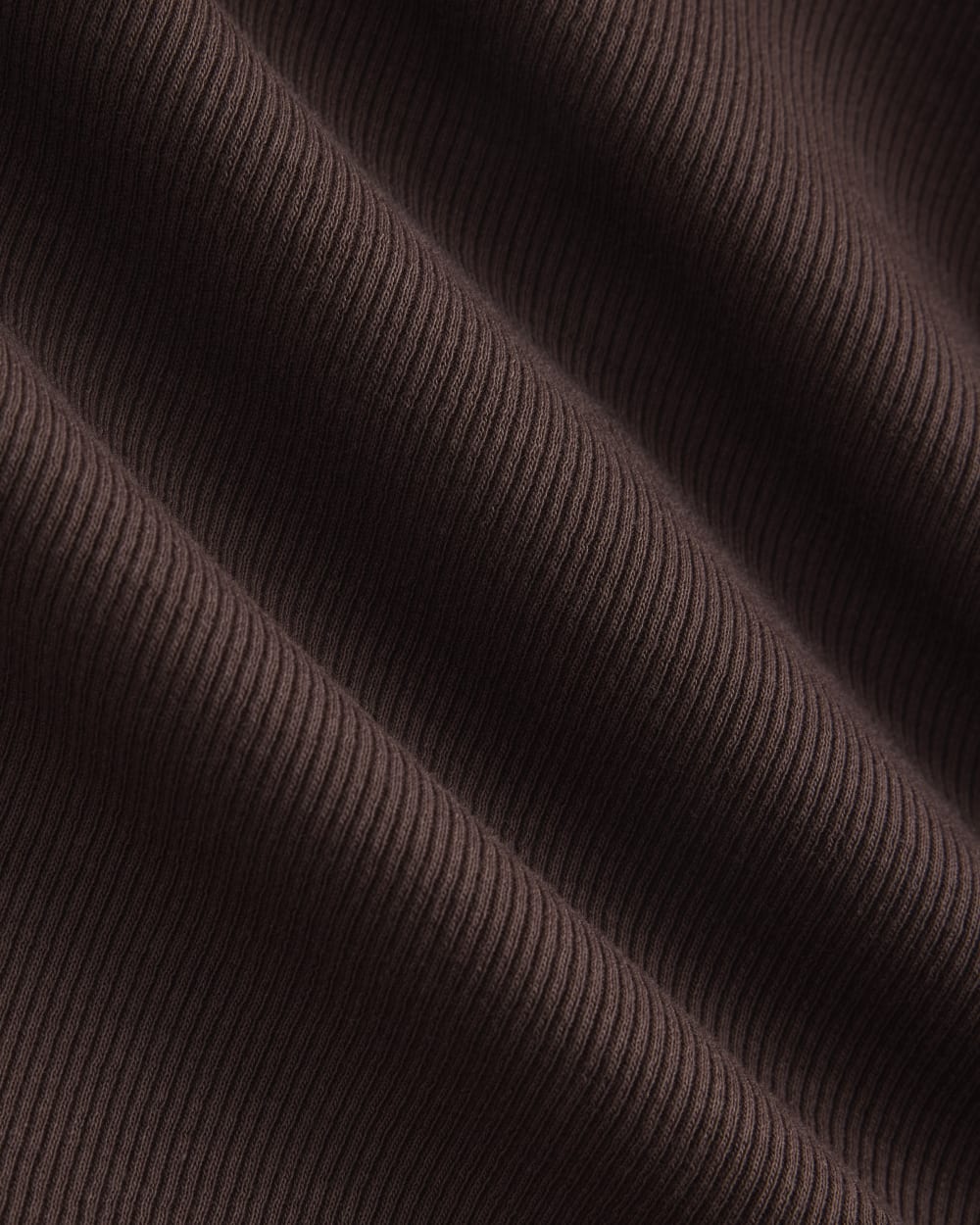 Strapless Dress in Stretch Linen | Dark Brown