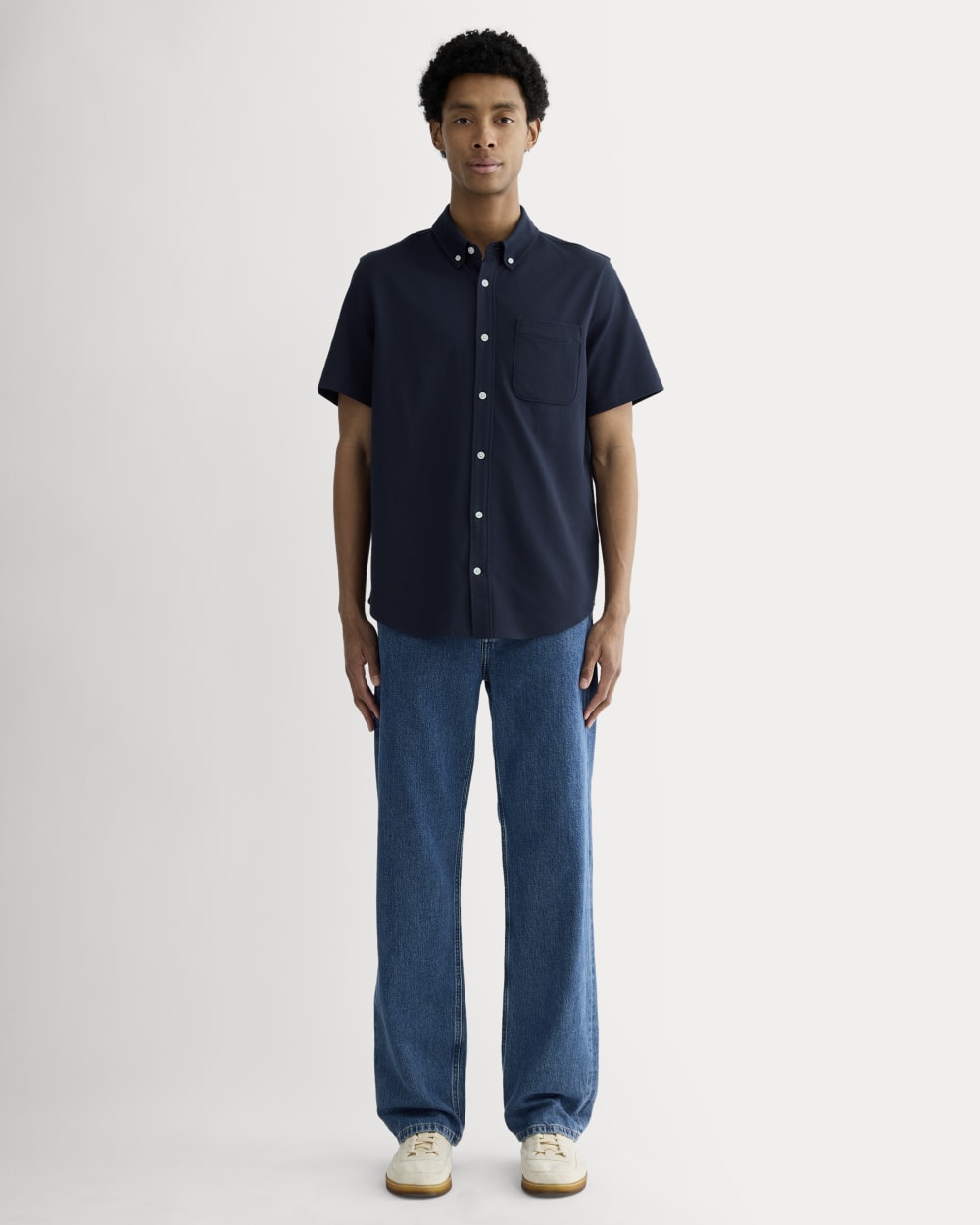 The Startup Short-Sleeve Shirt | Navy
